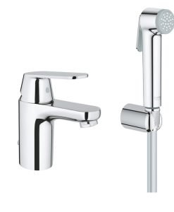 Смесител за мивка с хигиенен душ Grohe EUROSMART COSMOPOLITAN 23125000