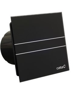 CATA Вентилатор за баня E-100GBK C00900402 черен цвят