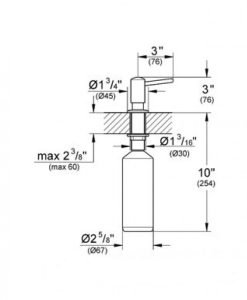 GROHE CONTEMPORARY кухненски дозатор за течен сапун 1021652430