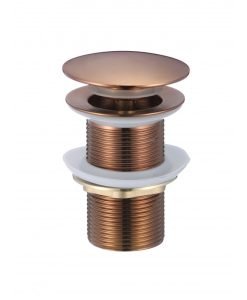 Месингов клик сифон без преливник IC S43BRUSH ROSE GOLD