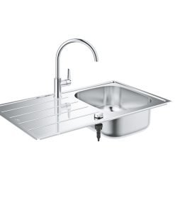 Grohe Bau Комплект кухненска мивка и смесител 31562SD1