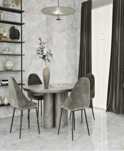 Гранитогрес полиран AZULEJOS BENADRESA модел AURA SNOW 60*120