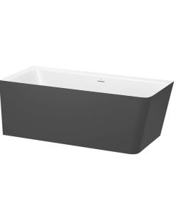 Асиметрична ъглова вана с панел от Stonex® ONA A2486380K0 160*70