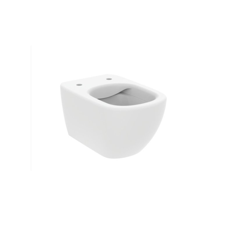 Конзолна тоалетна чиния с капак TESI без ринг T493201 + T552101 - Image 2