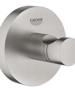 GROHE Essentials Закачалка за хавлия за баня, сатениран финиш 40364DC1