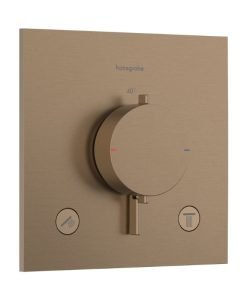 Hansgrohe Термостатен смесител за вграждане с 2 функции 33711140 Ecostat Comfort E, бронз мат