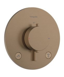 Hansgrohe Термостатен смесител за вграждане с 2 функции 33715140  Ecostat Comfort S, бронз мат