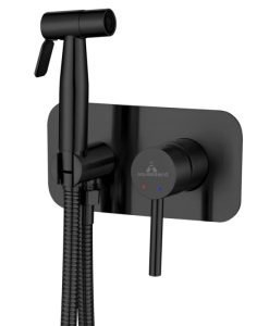 AQUASSENT хигиенен душ AKRON 135162 черен