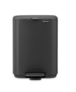 Кош за баня Brabantia Bo Pedal 4L, Mineral Infinite Grey 1010131