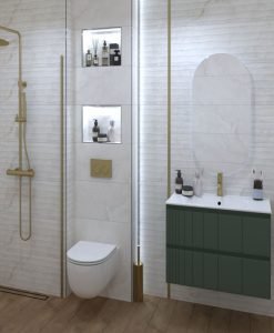 Плочки за баня GEOTILES серия ARES MARFIL 30*90