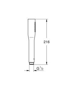 GROHE EUPHORIA COSMOPOLITAN ръчен душ 27400GN0 brushed cool sunrise