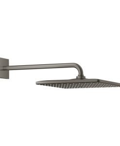 GROHE RAINSHOWER MONO 310 CUBE комплект душ пита със стенно рамо 26564AL0 Brushed Hard Graphite