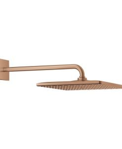 GROHE RAINSHOWER MONO 310 CUBE комплект душ пита със стенно рамо 26564DL0 Brushed Warm Sunset