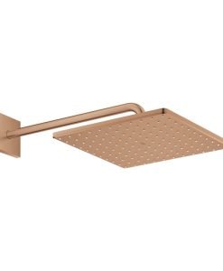 GROHE RAINSHOWER MONO 310 CUBE комплект душ пита със стенно рамо 26564DL0 Brushed Warm Sunset