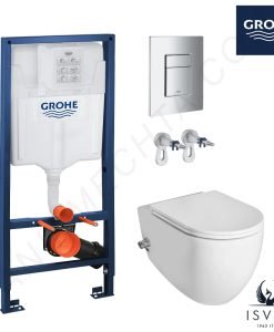 Промо пакет Структура Grohe 38528001 с бутон 38732000 + WC INFINITY с биде