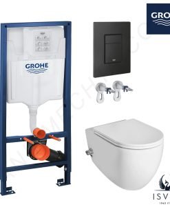 Промо пакет Структура Grohe 38528001 с бутон 38732KF0 + WC INFINITY с биде
