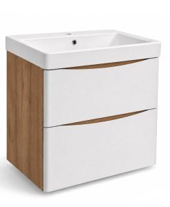 Шкаф за баня ARVIPO серия LUXURY 60 WOOD чекмеджета