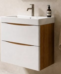 Шкаф за баня ARVIPO серия LUXURY 60 WOOD чекмеджета