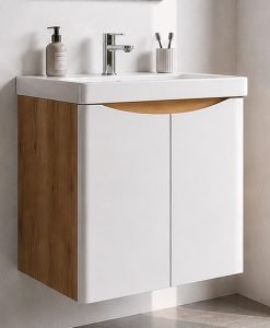Шкаф за баня ARVIPO серия LUXURY WOOD 60 врати