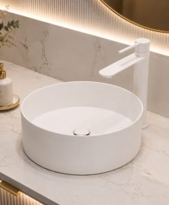 Мивка от неръждаема стомана PURE STEEL 3611MW matt white