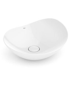 Порцеланов умивалник за монтаж в/у плот ROCA FINECERAMIC OHTAKE 47см  A327A1N620