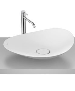 Порцеланов умивалник за монтаж в/у плот ROCA FINECERAMIC OHTAKE 62.5см A327A1P620